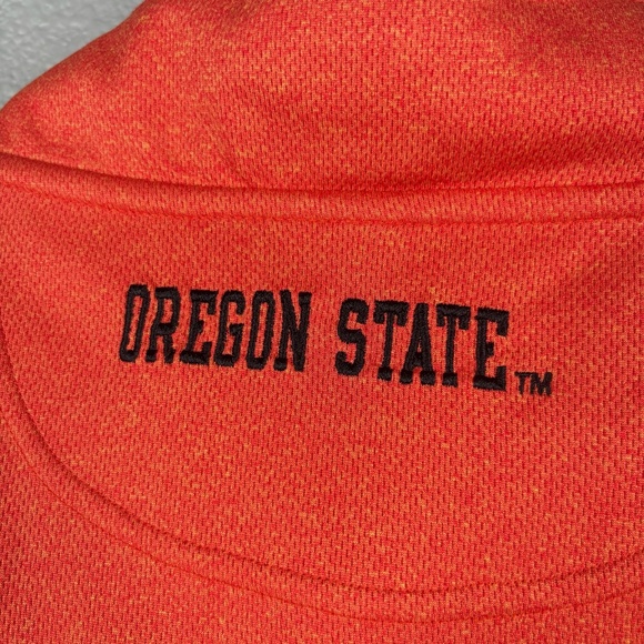 Oregon State Beavers Men's 1/4 Zip Sweater - Picture 11 of 12